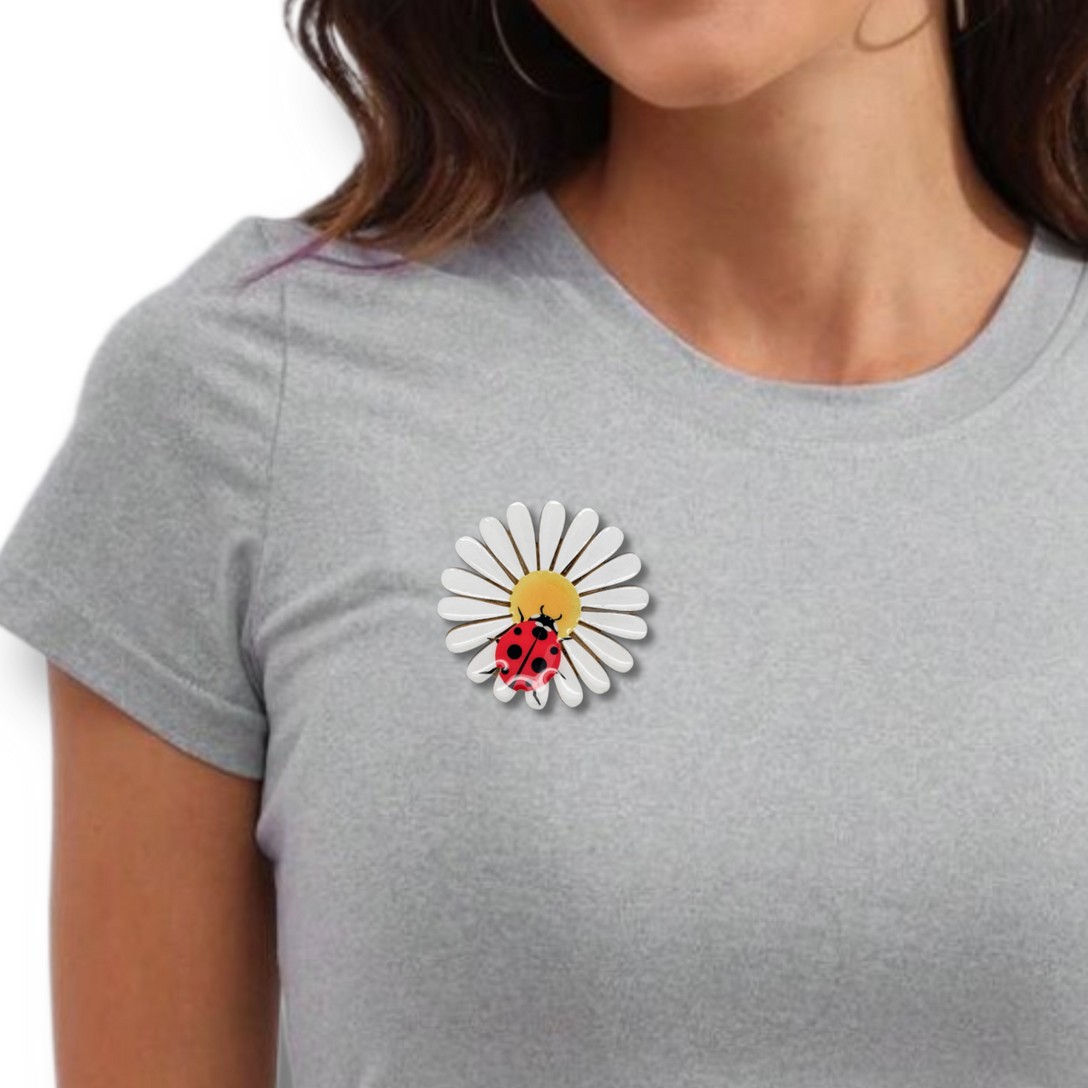 Ladybug Brooch
