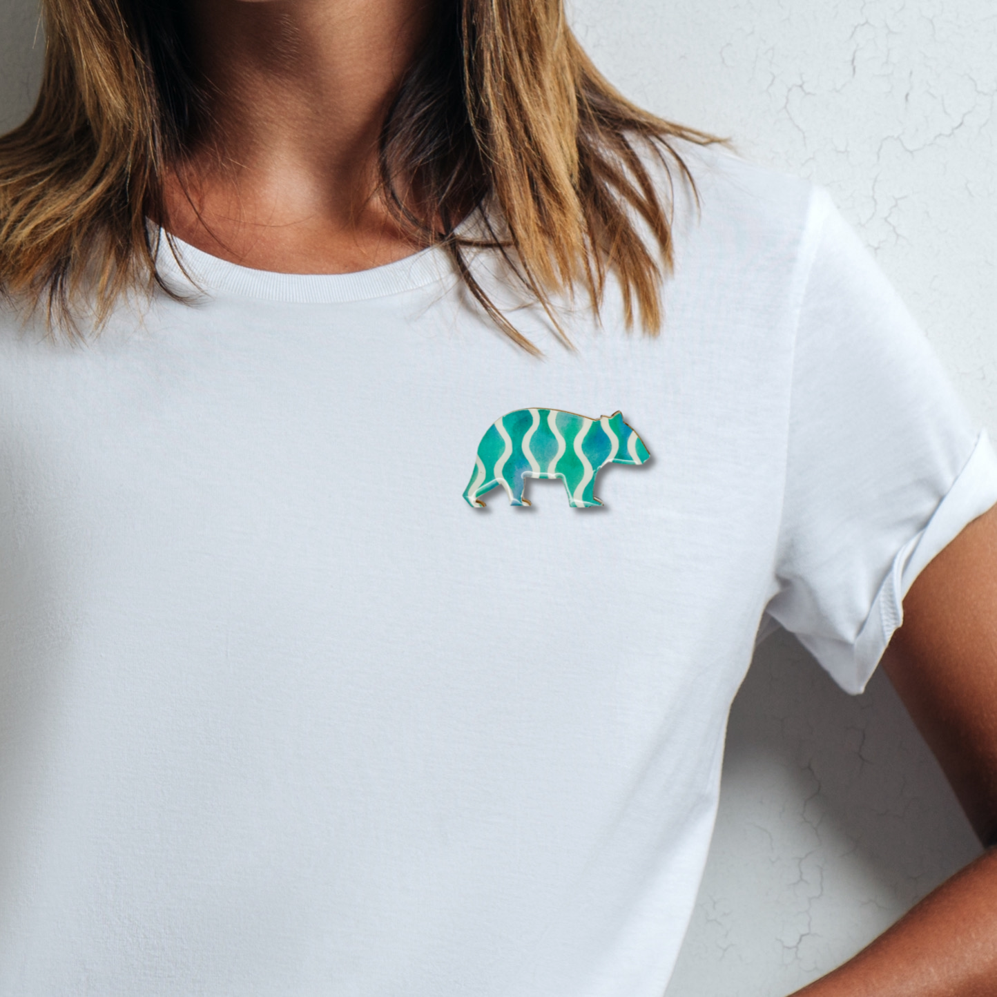 Wombat (Design) Brooch