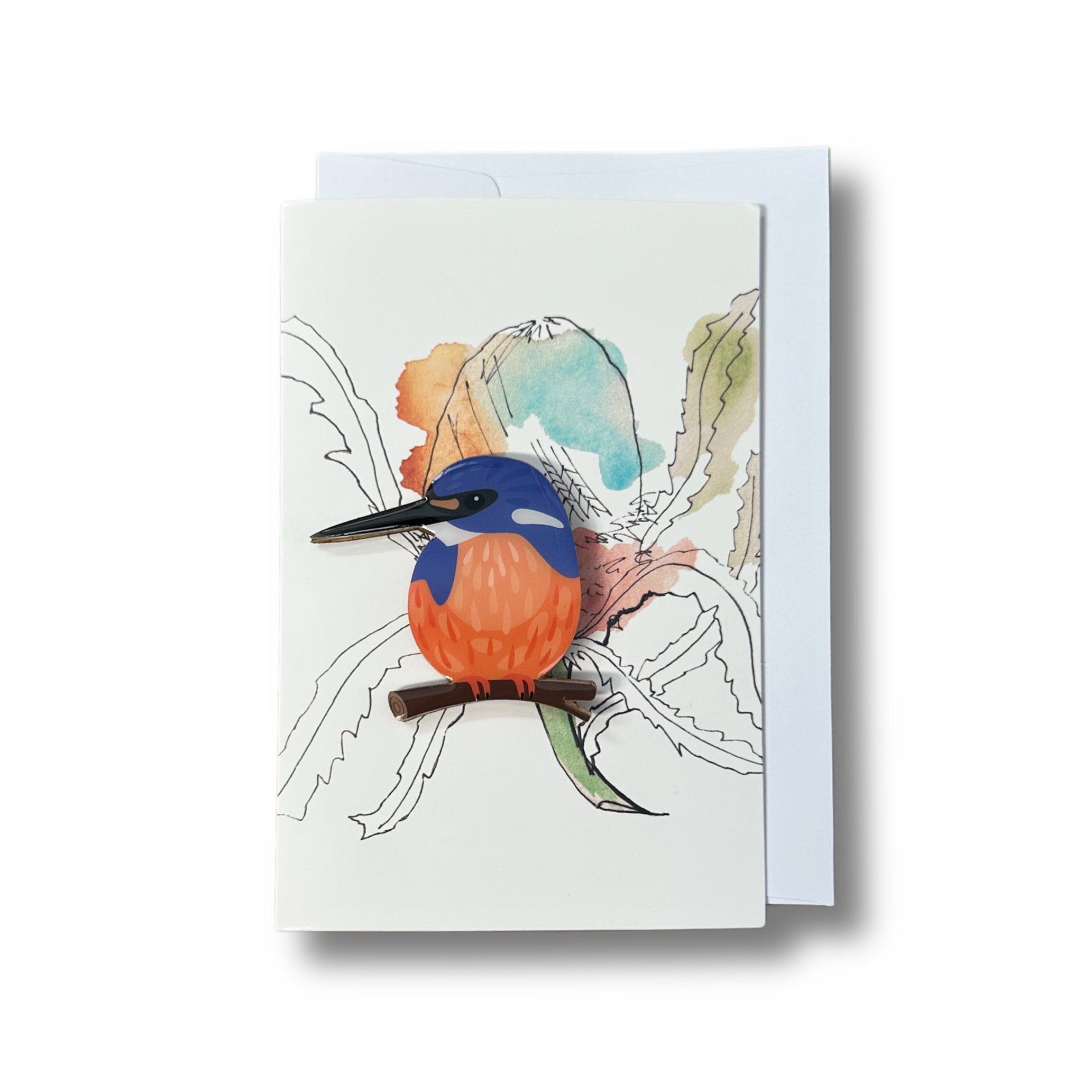 Banksia – Brooch & Card Set