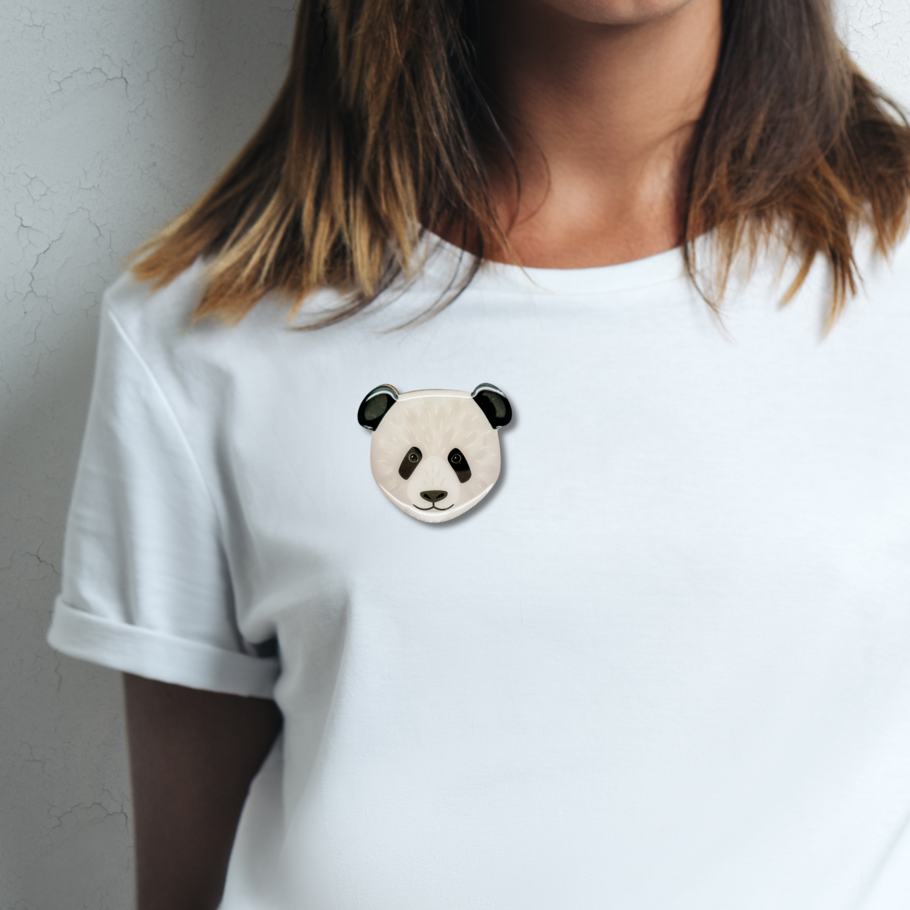 Giant Panda (III) Brooch