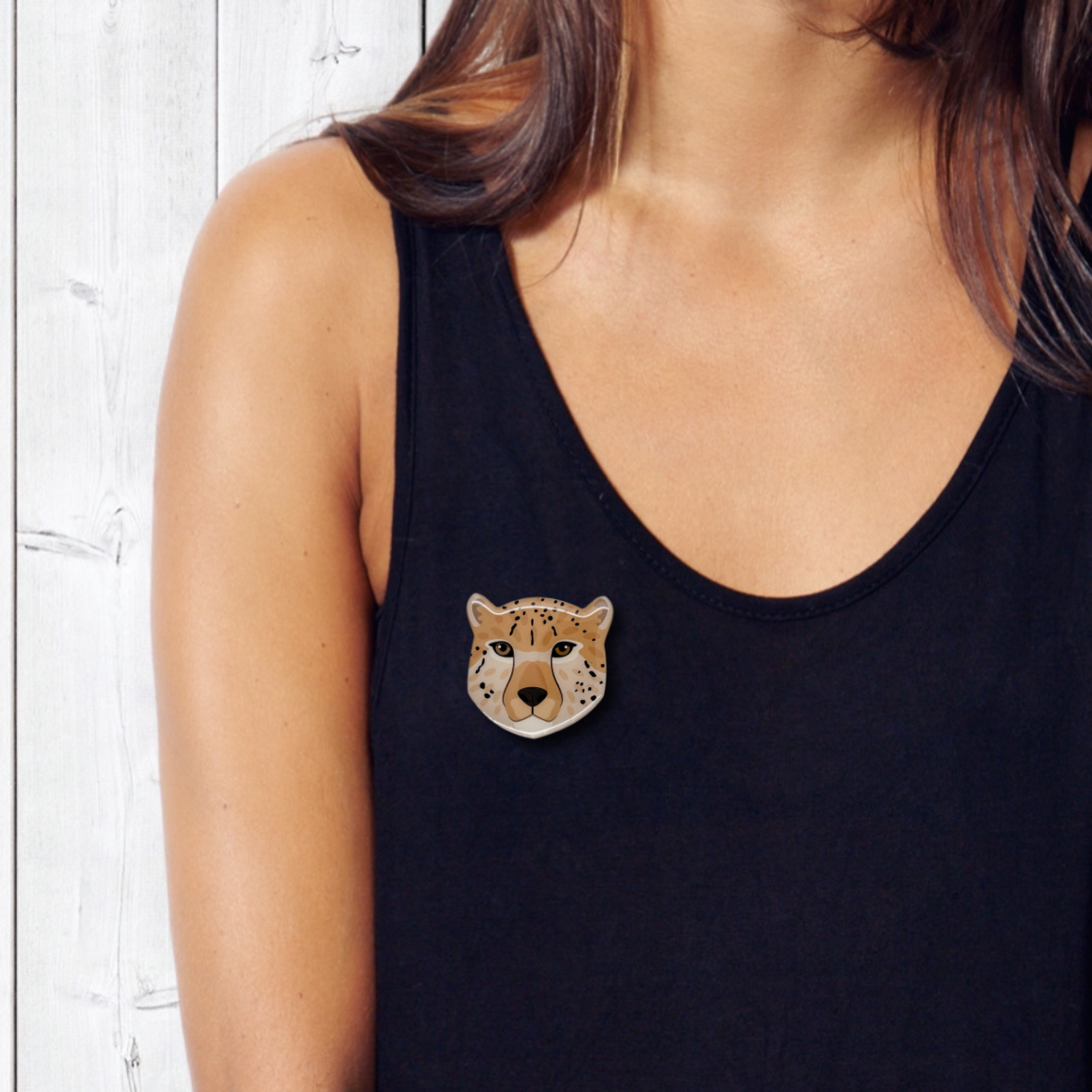 Cheetah Brooch (III)
