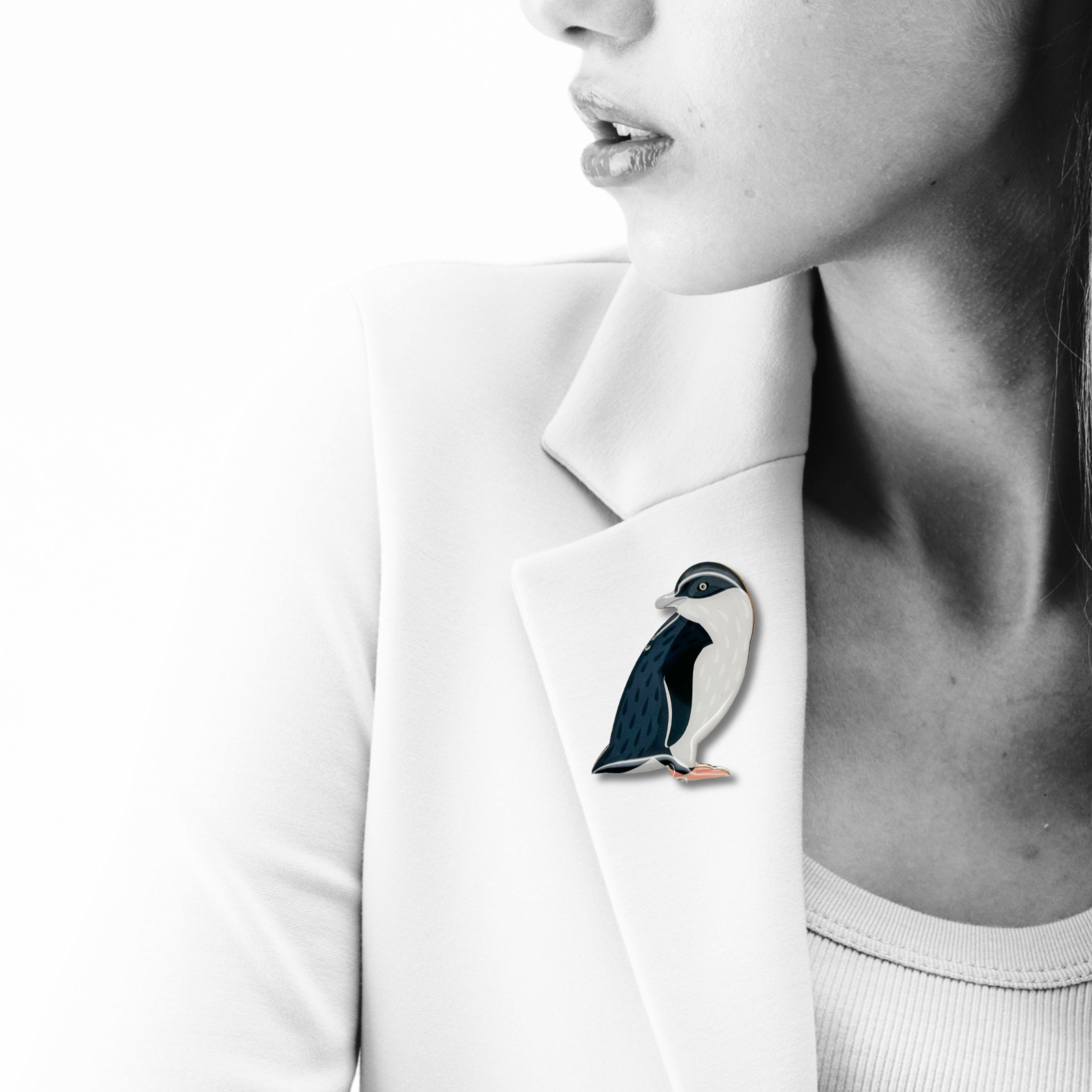 Little Penguin Brooch