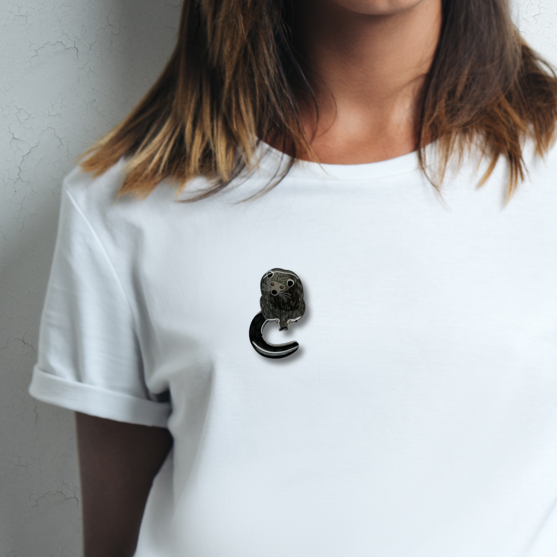 Binturong Brooch