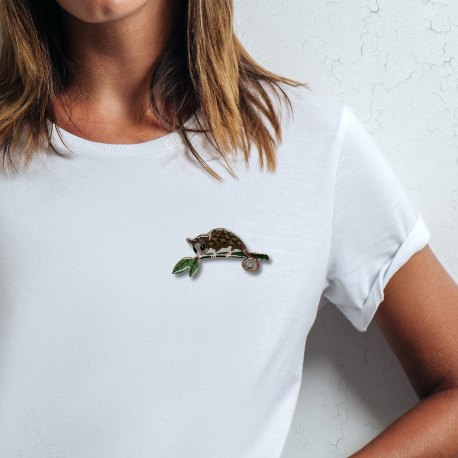 Mountain Pygmy Possum Brooch