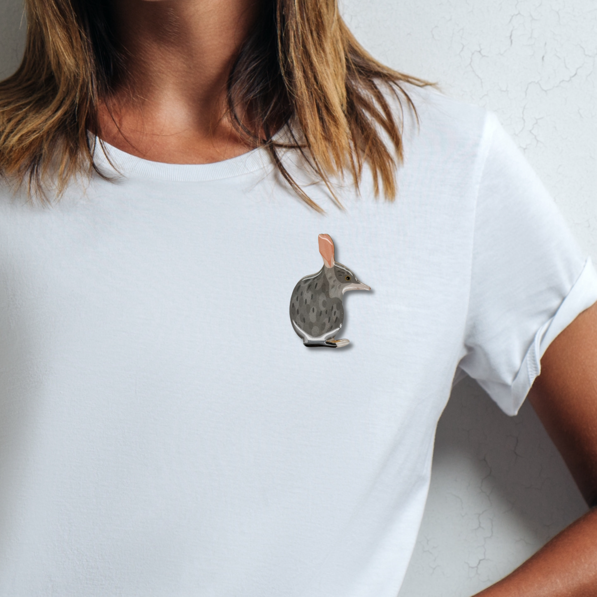 Greater Bilby Brooch