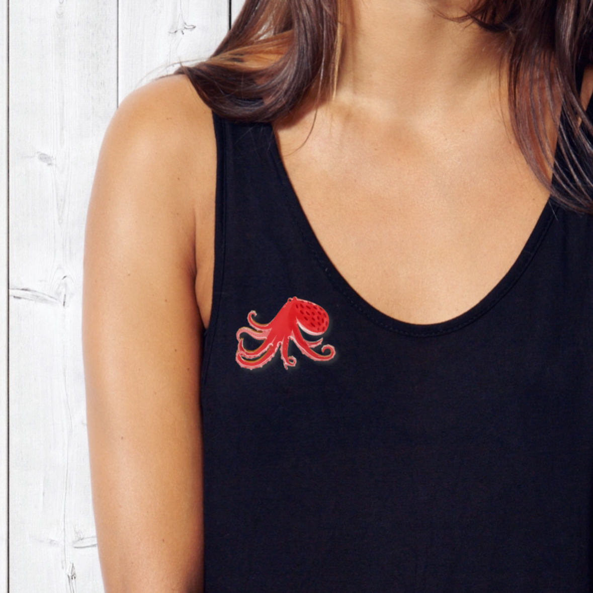 Octopus Brooch