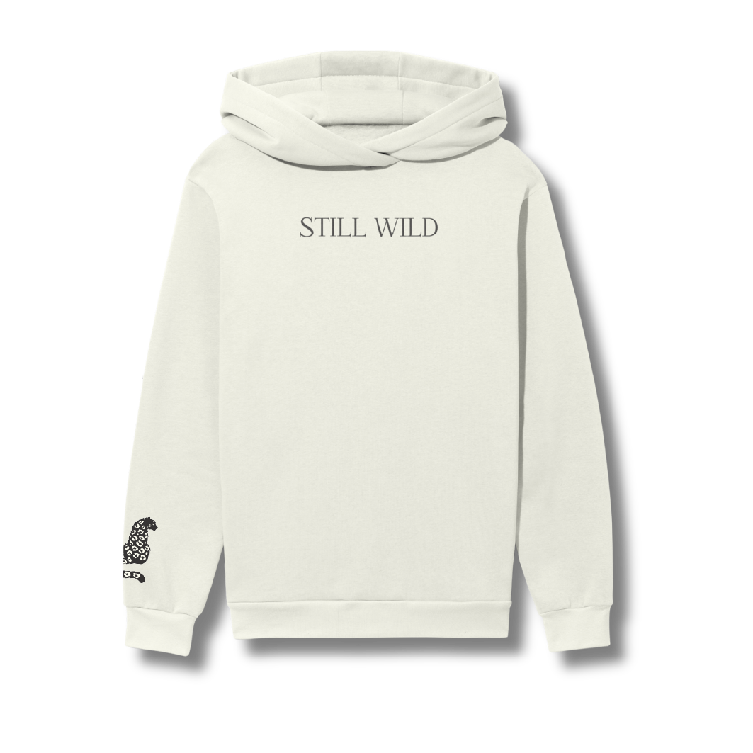 Wild Hoodie - Snow Leopard . Classic