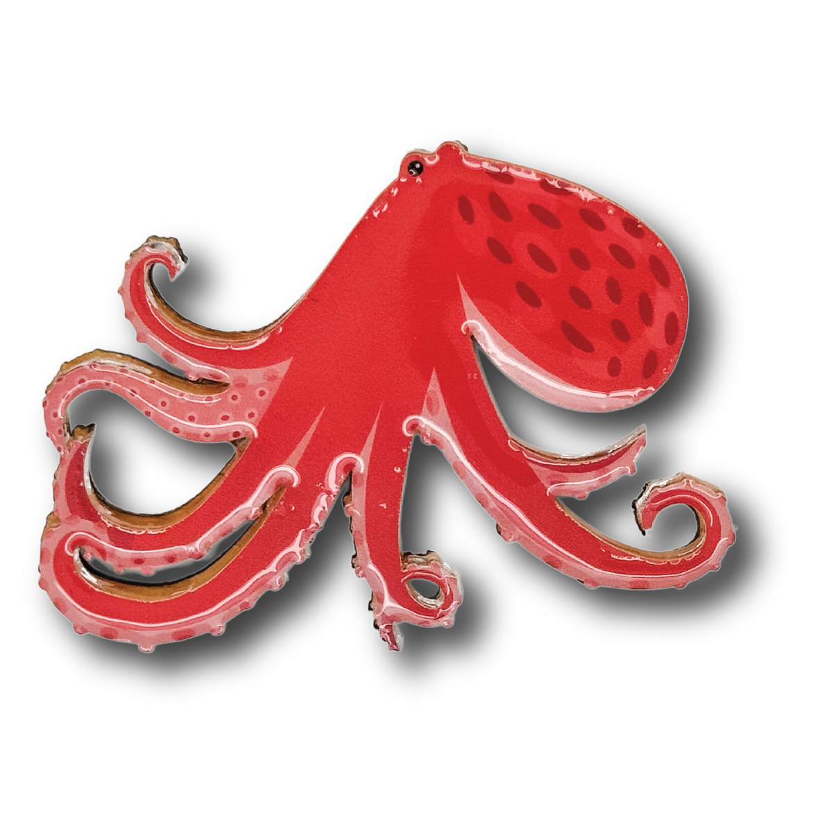Octopus Brooch