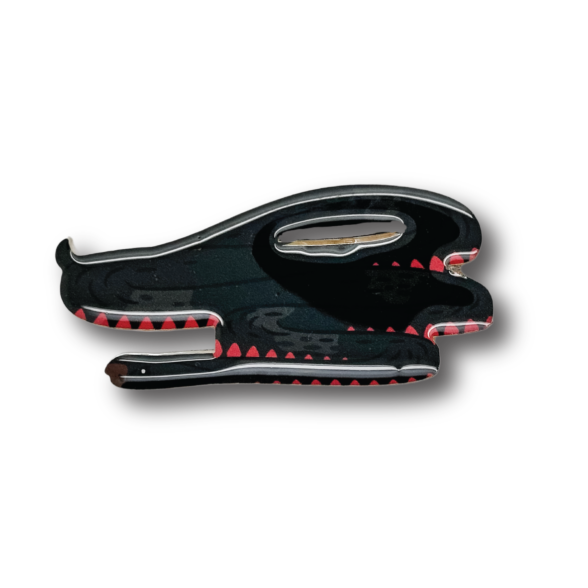 Red-bellied Black Snake Brooch