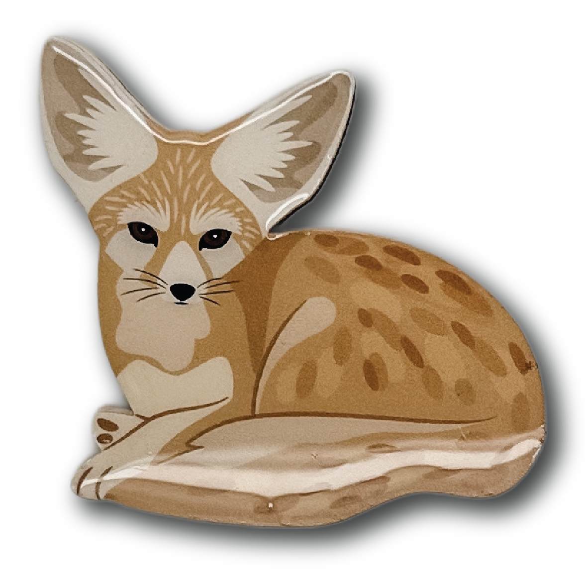 Fennec Fox Brooch