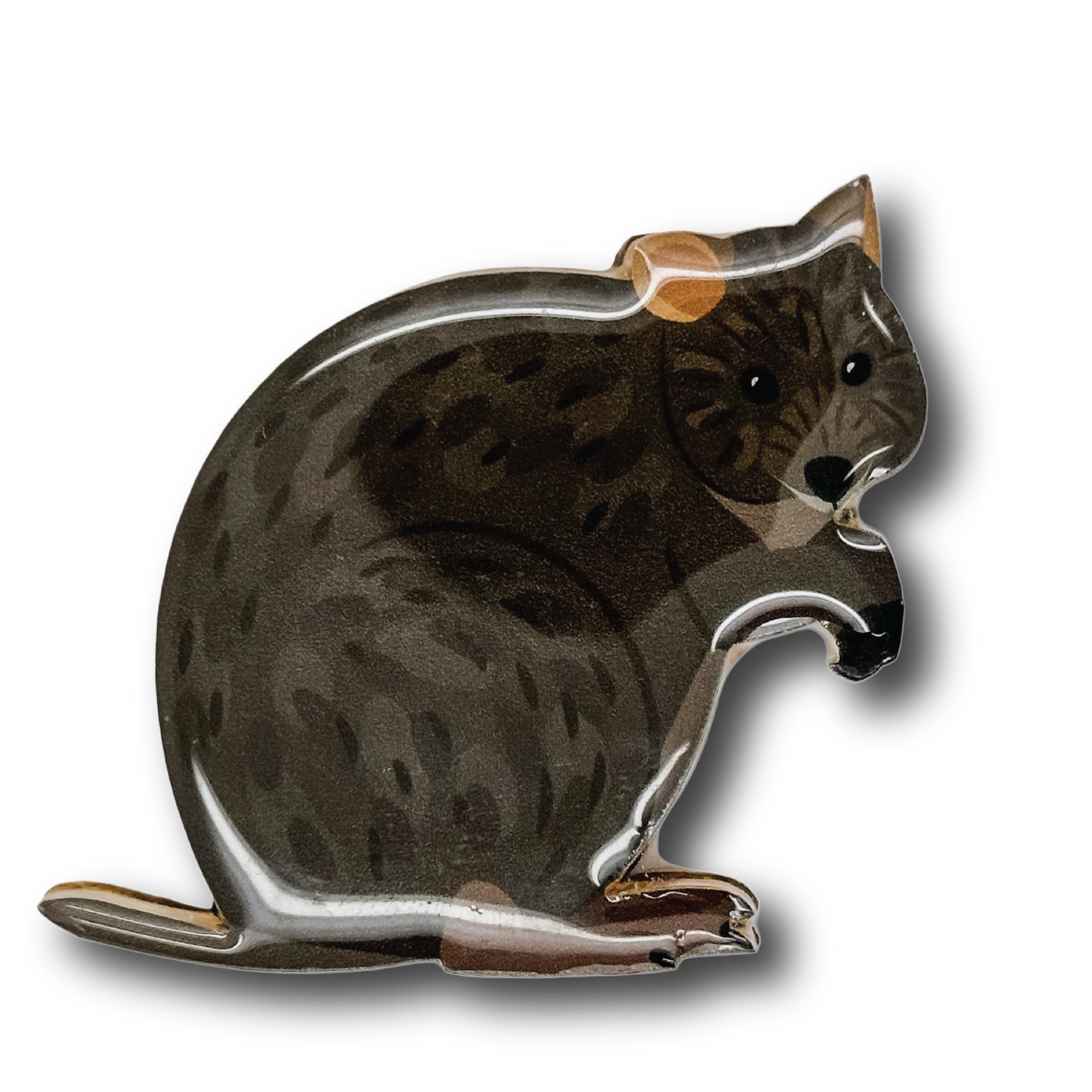 Quokka Brooch