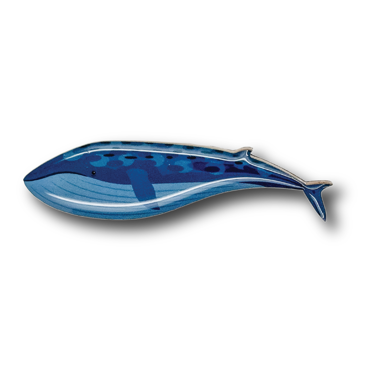 Blue Whale Brooch
