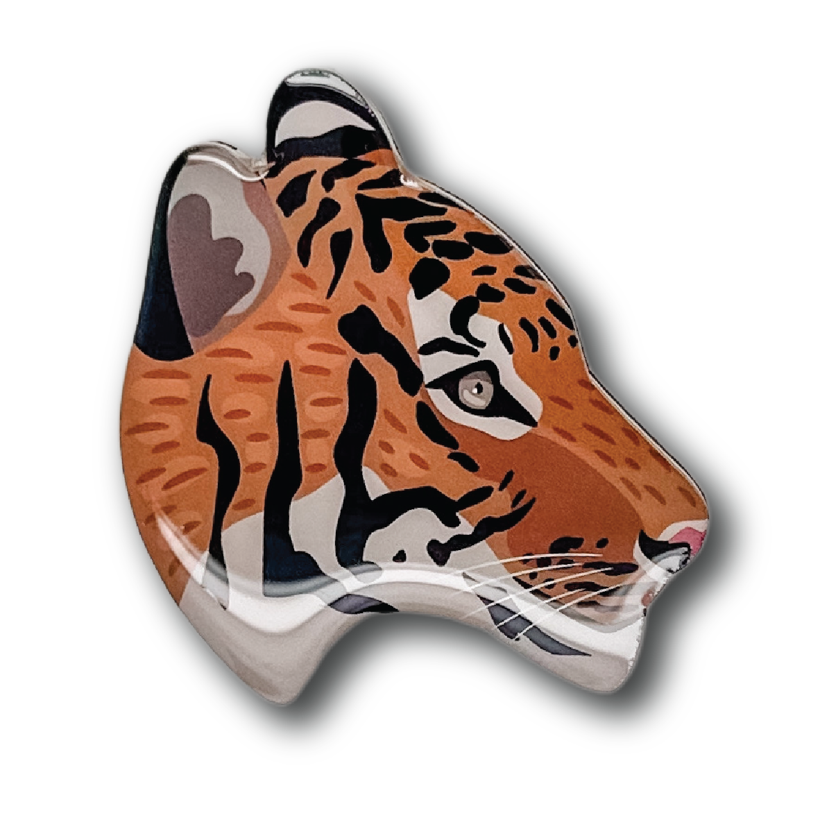 Sumatran Tiger Brooch (III)