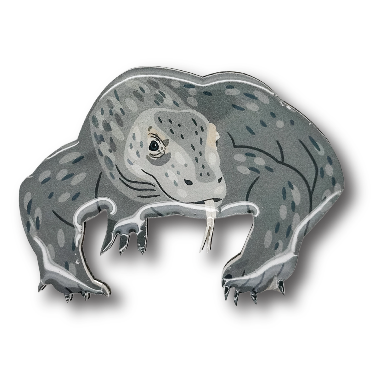 Komodo Dragon Brooch