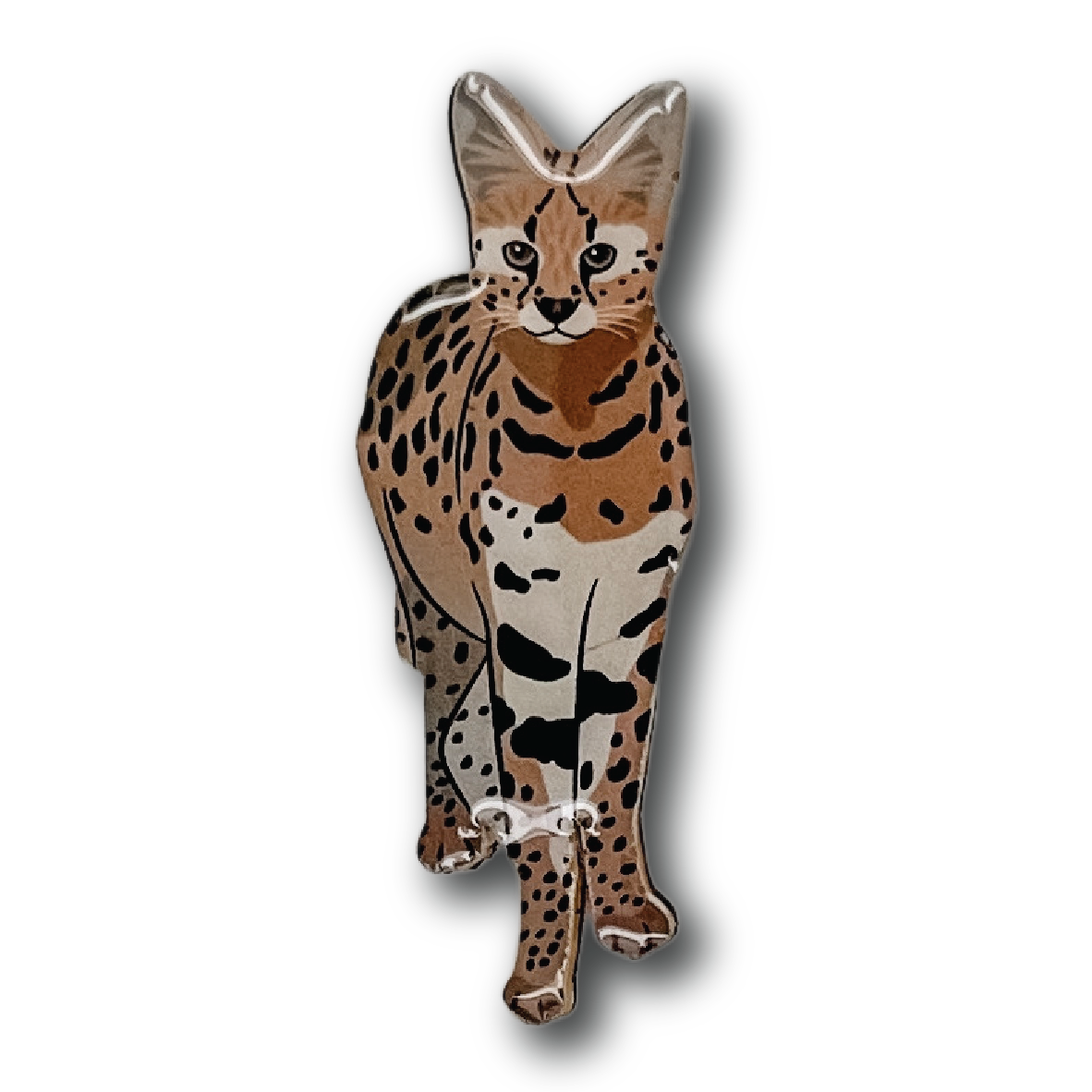 Serval Brooch