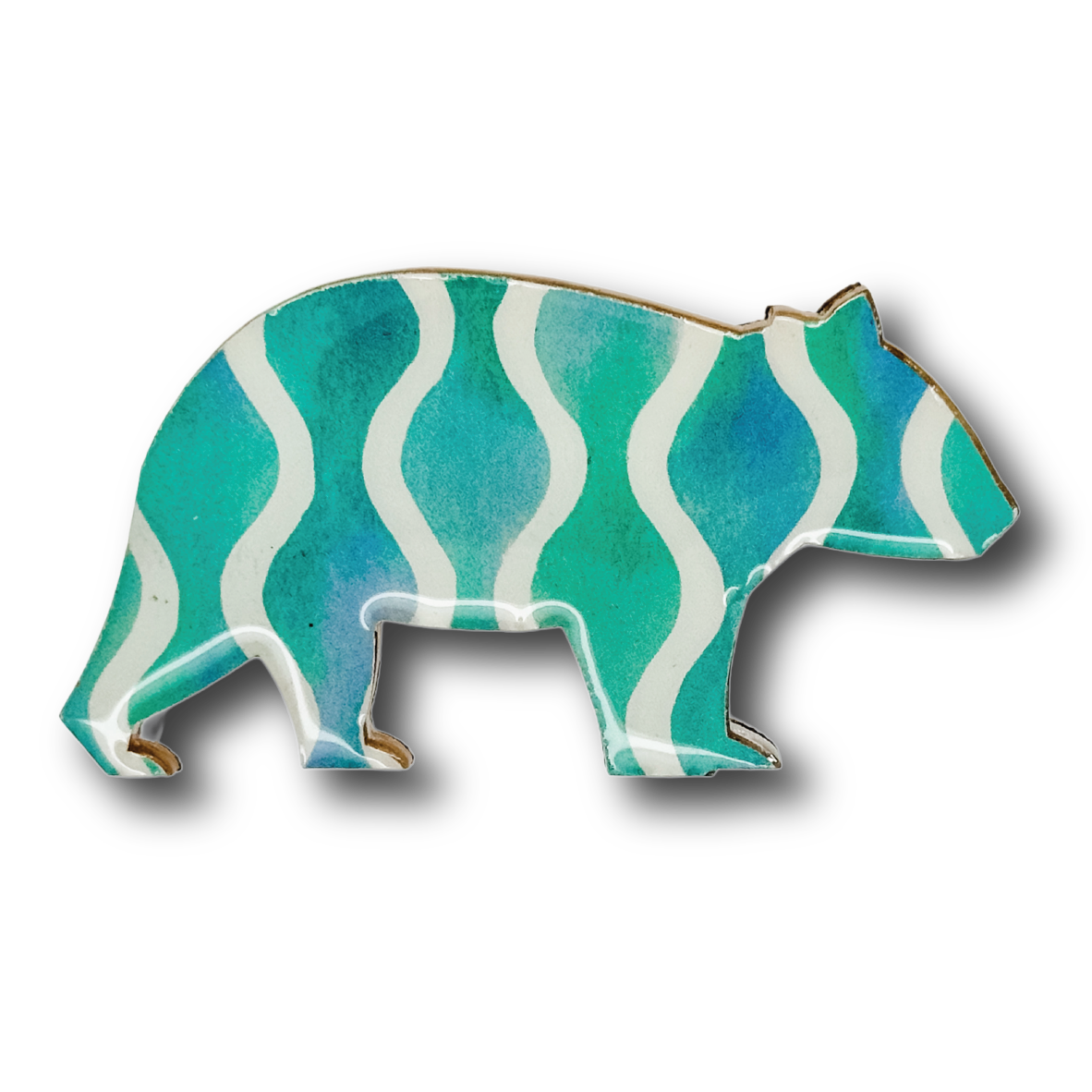 Wombat (Design) Brooch