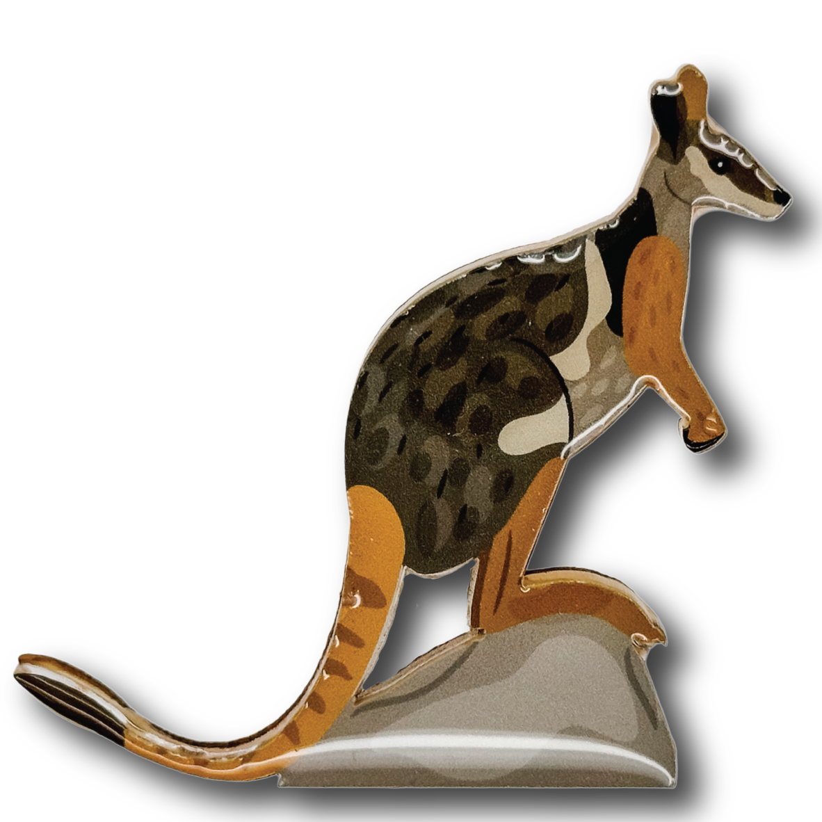 Yellow-footed Rock Wallaby Brooch