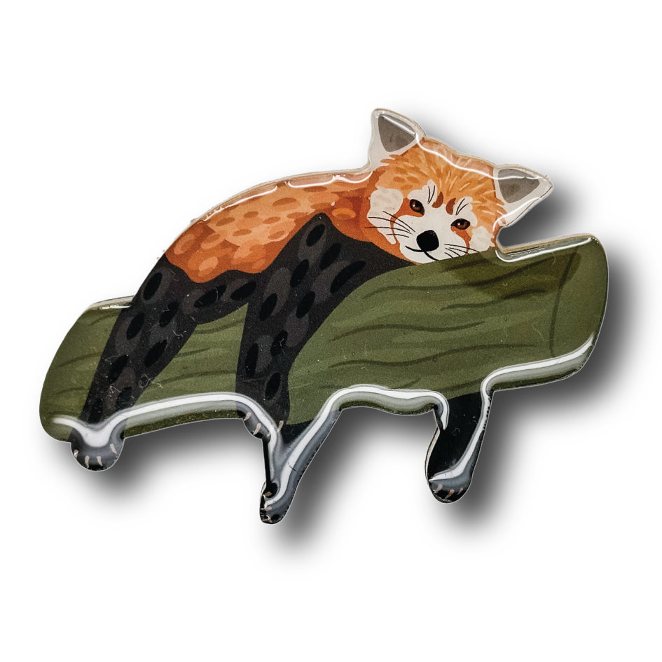 Red Panda (I) Brooch