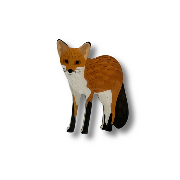 Red Fox Brooch