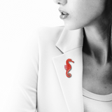 Seahorse Brooch