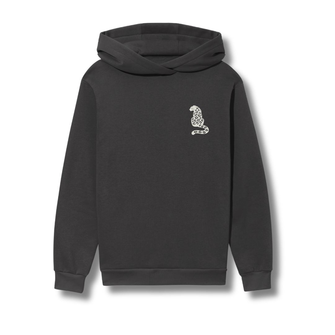 Wild Hoodie - Snow Leopard . Story