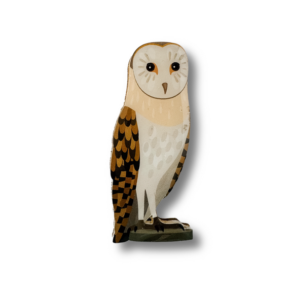 Barn Owl Brooch