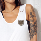 Snow Leopard Brooch (III)