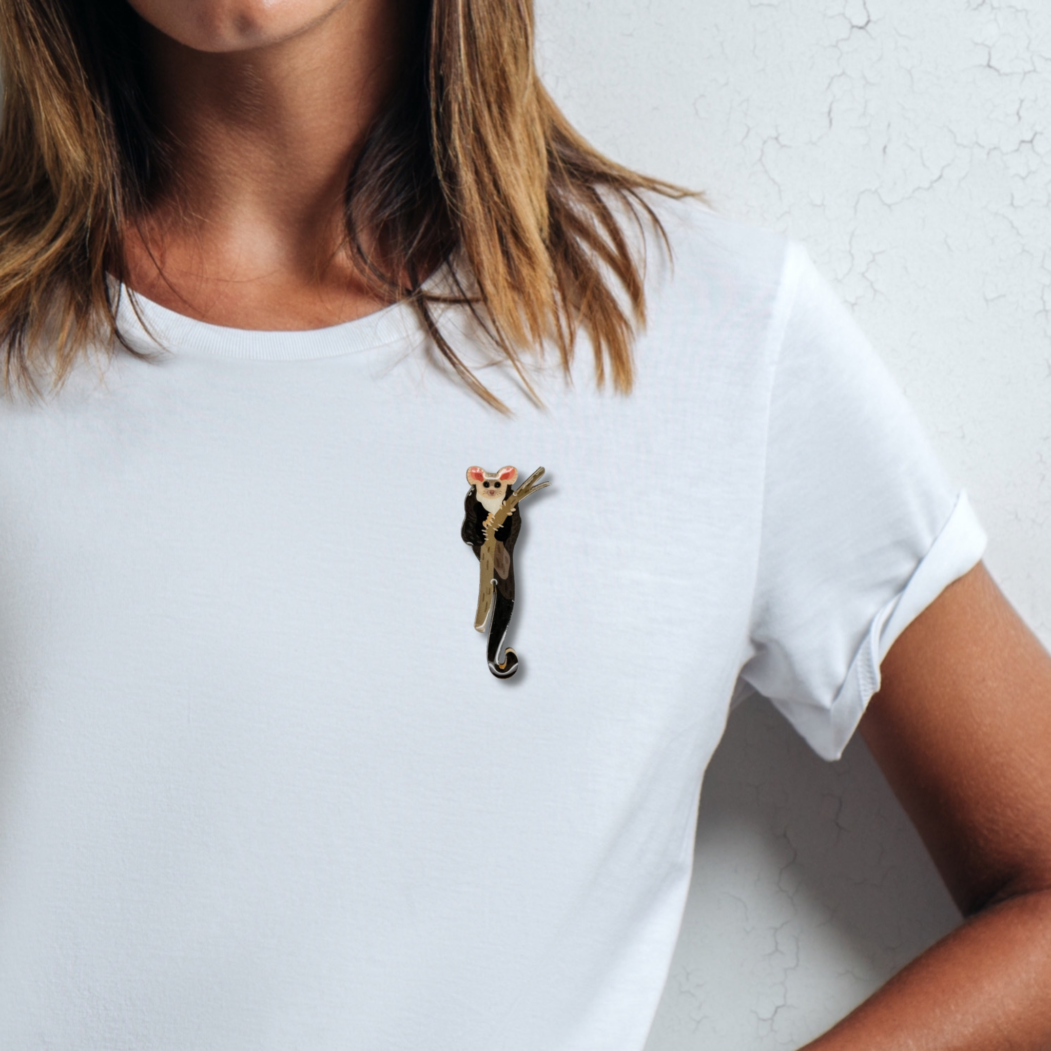 Greater Glider Brooch