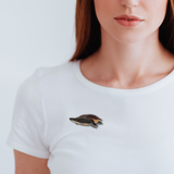 Long-necked turtle Brooch
