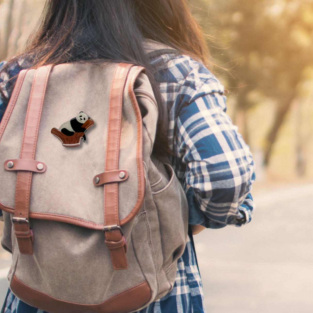 Giant Panda (II) Brooch
