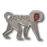 Hamadryas Baboon Brooch
