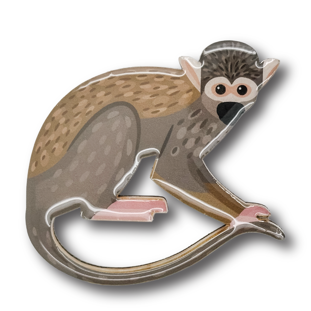 Bolivian Squirrel Monkey Brooch
