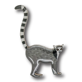 Ring-tailed Lemur Brooch
