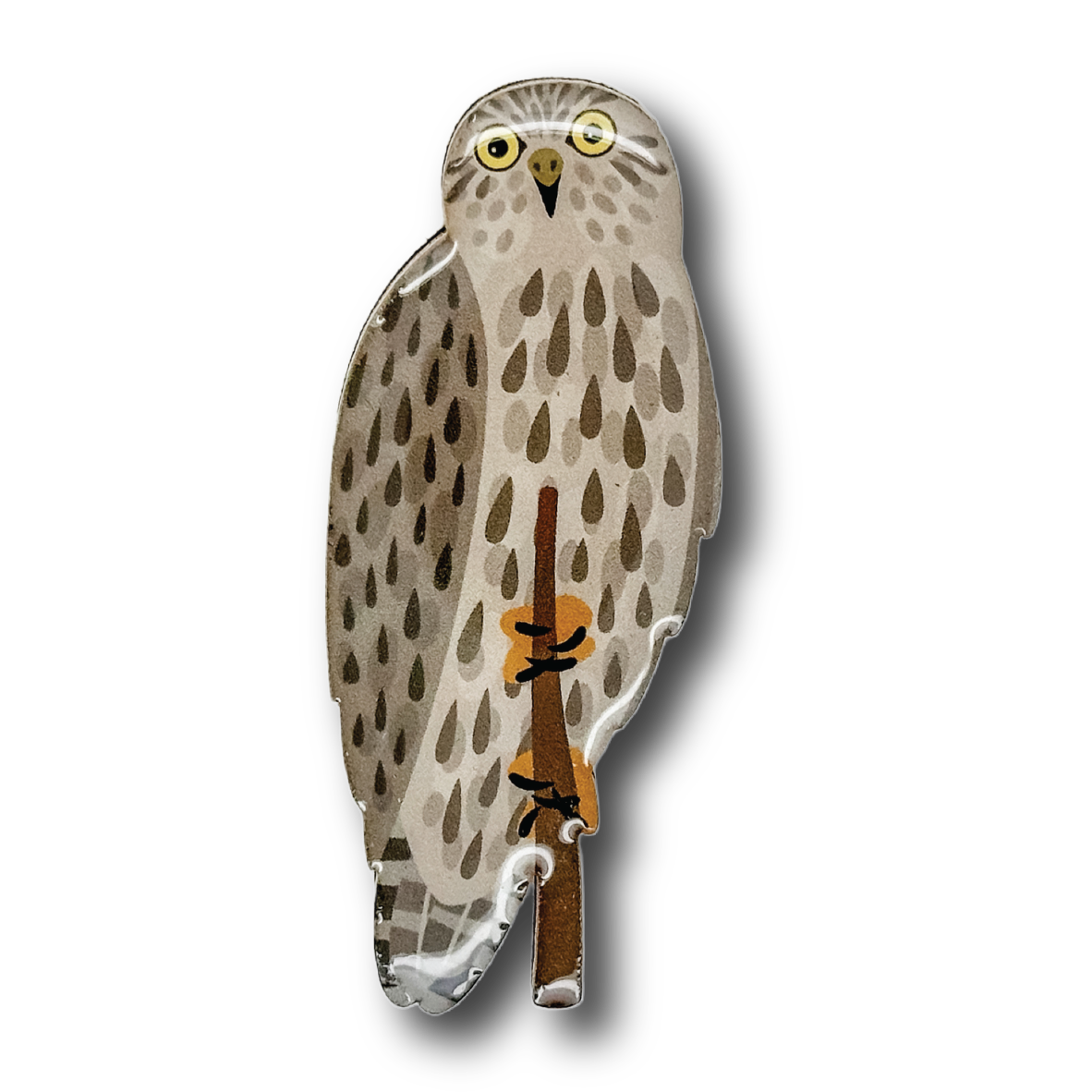 Barking Owl Brooch