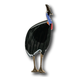 Cassowary Brooch