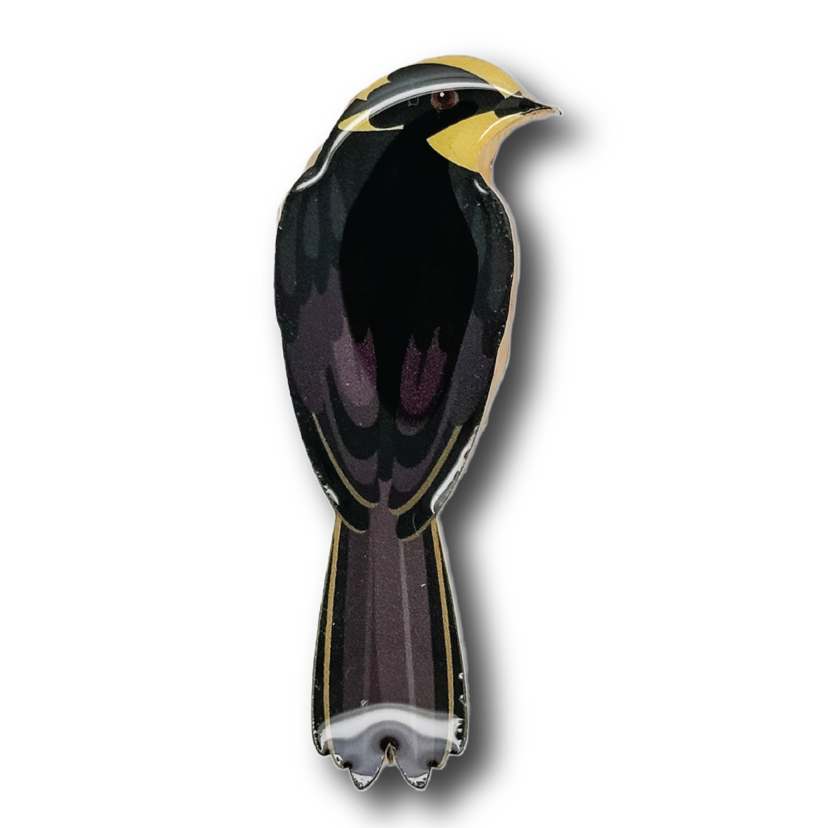 Helmeted Honeyeater Brooch