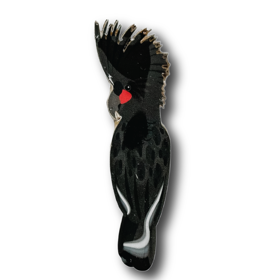 Palm Cockatoo Brooch