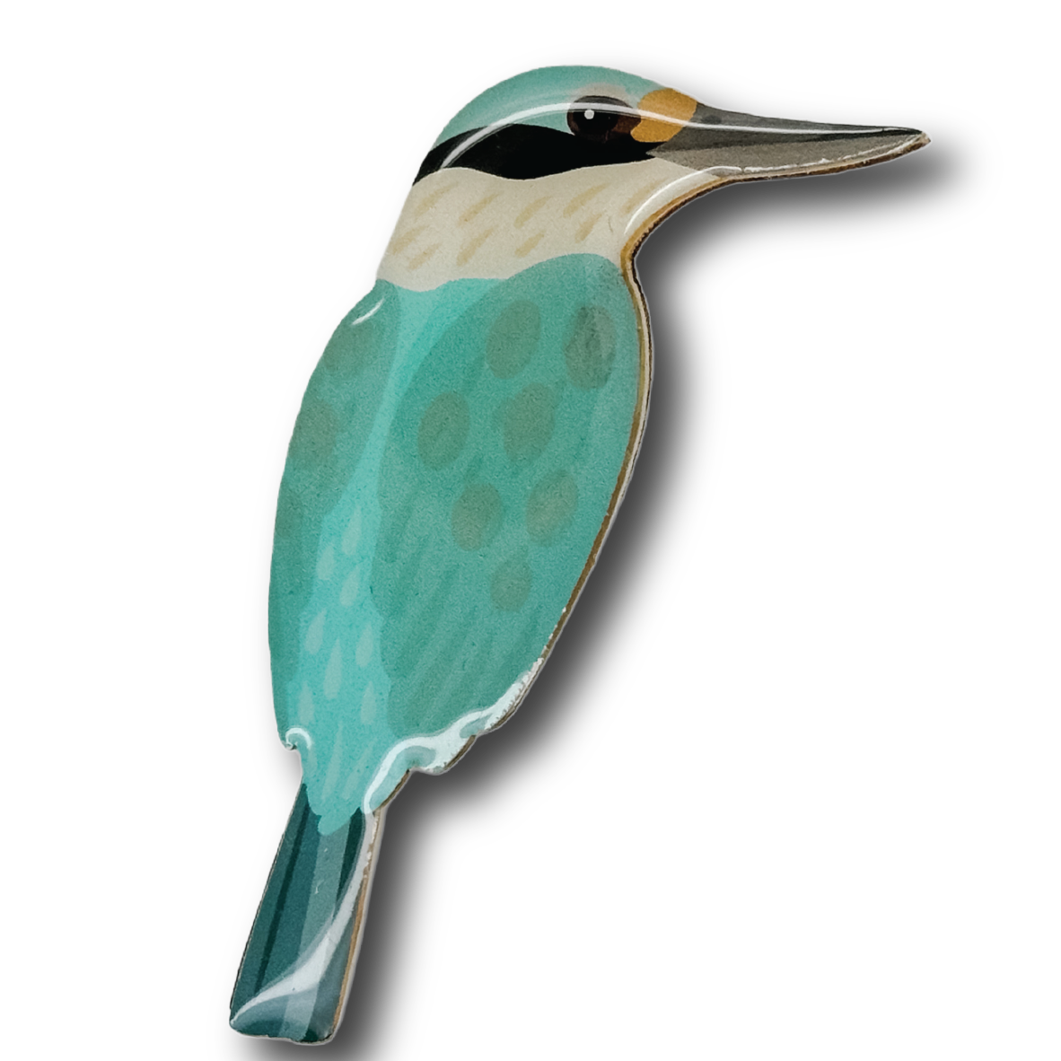 Sacred Kingfisher Brooch
