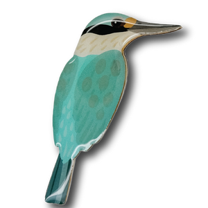 Sacred Kingfisher Brooch