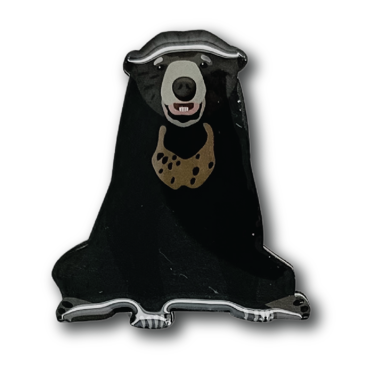 Sun Bear Brooch
