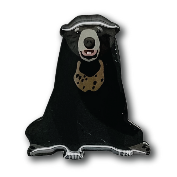 Sun Bear Brooch