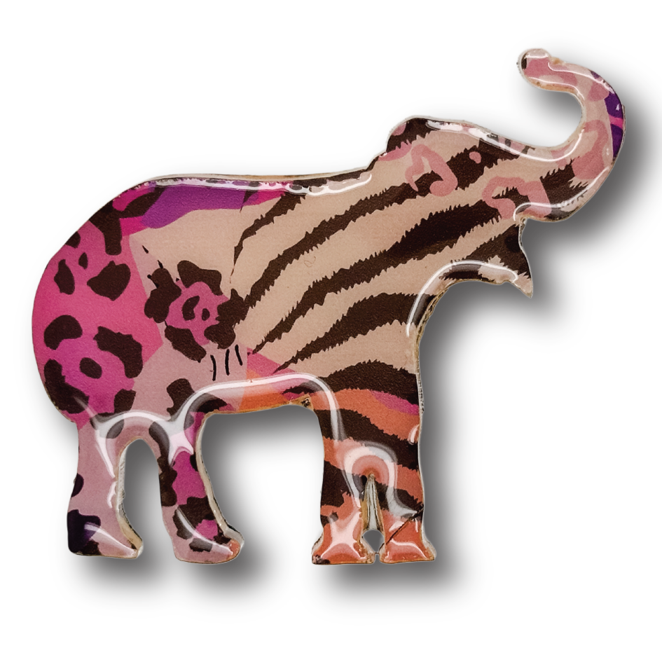 Elephant (Design) Brooch