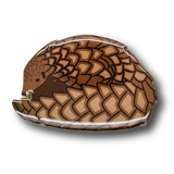 Sunda Pangolin Brooch