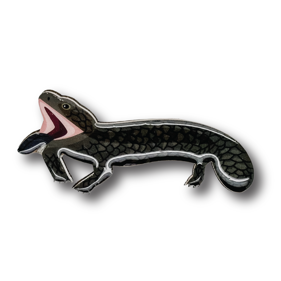 Shingleback Lizard Brooch