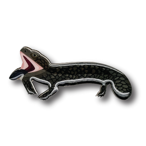 Shingleback Lizard Brooch