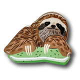 Brown-throated Three-toed Sloth (I) Brooch