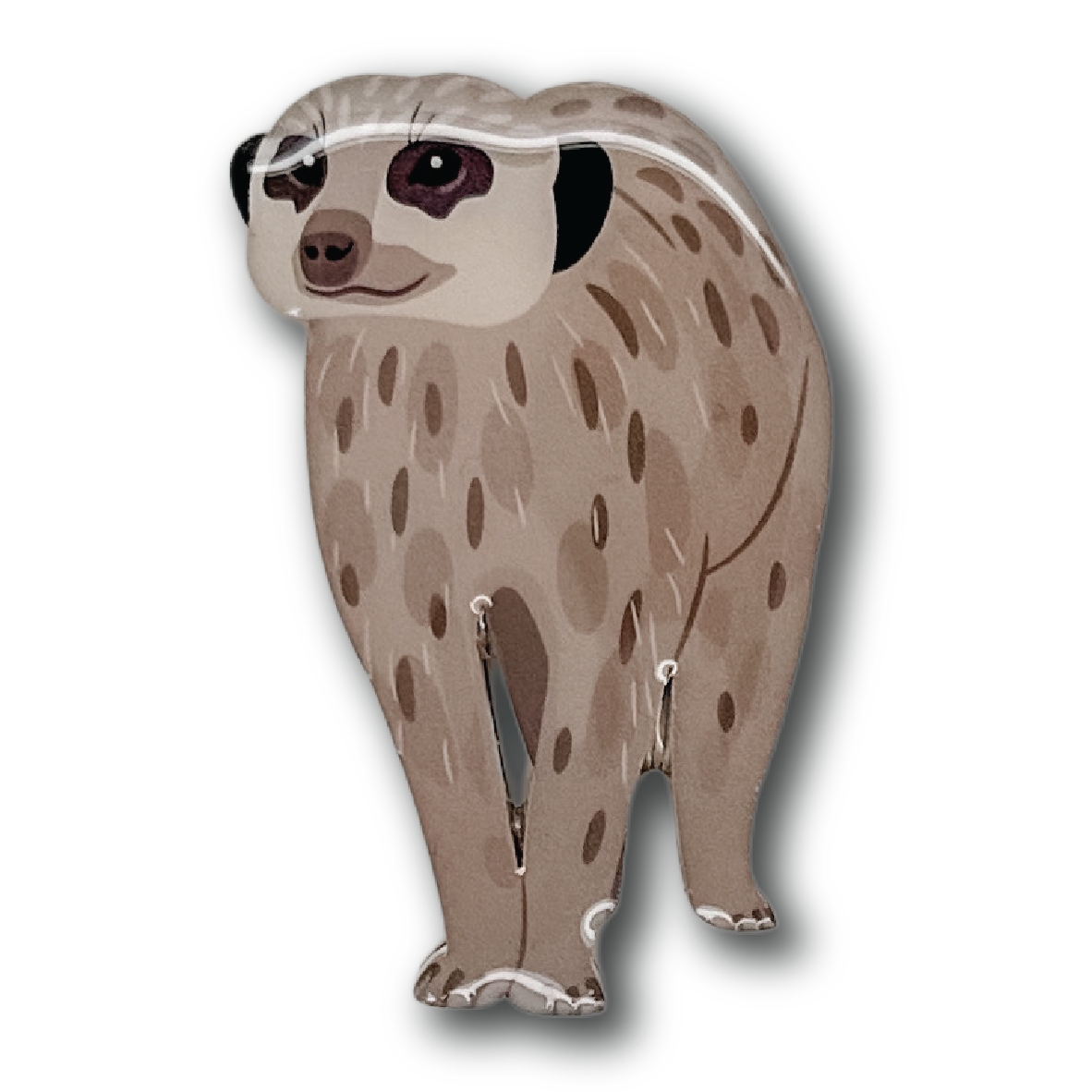 Meerkat Brooch (I)