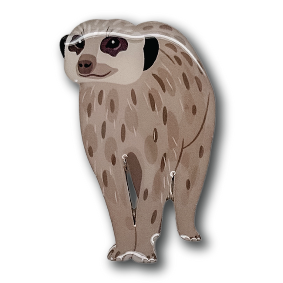 Meerkat Brooch (I)