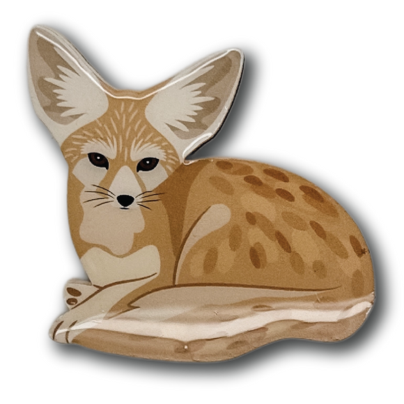 Fennec Fox Brooch