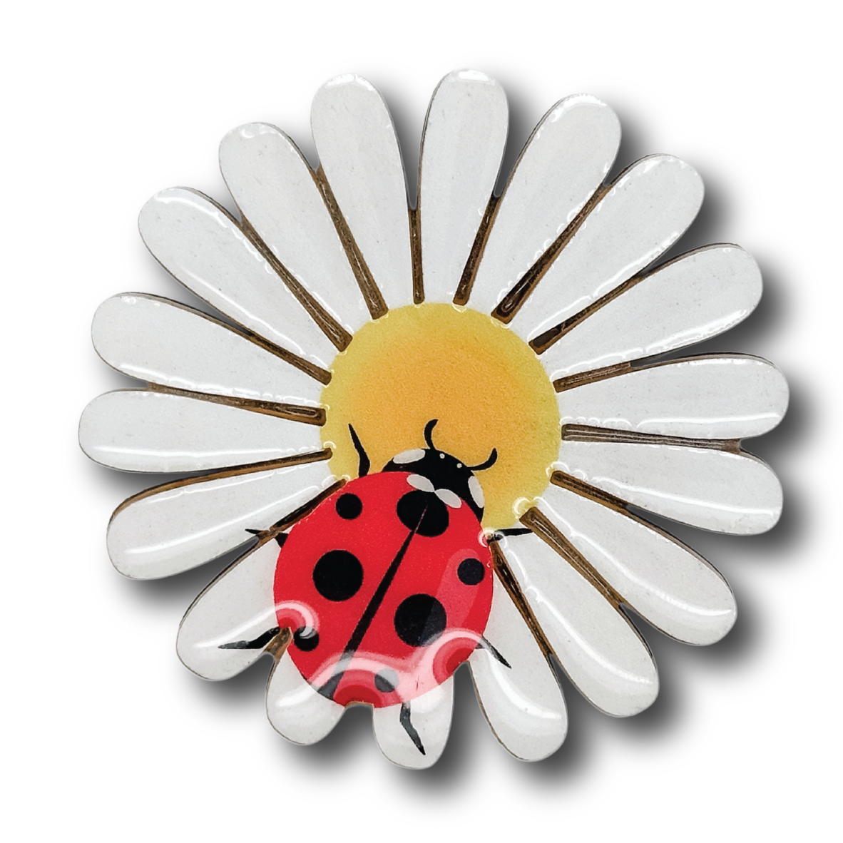 Ladybug Brooch